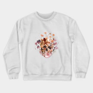 Floral Skull 2 Crewneck Sweatshirt